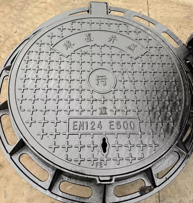 贵南球墨铸铁五防井盖展示